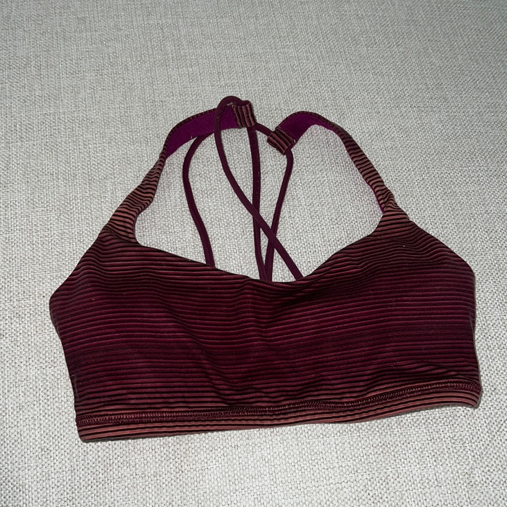 Lululemon Free to Be Bra (Rare print)